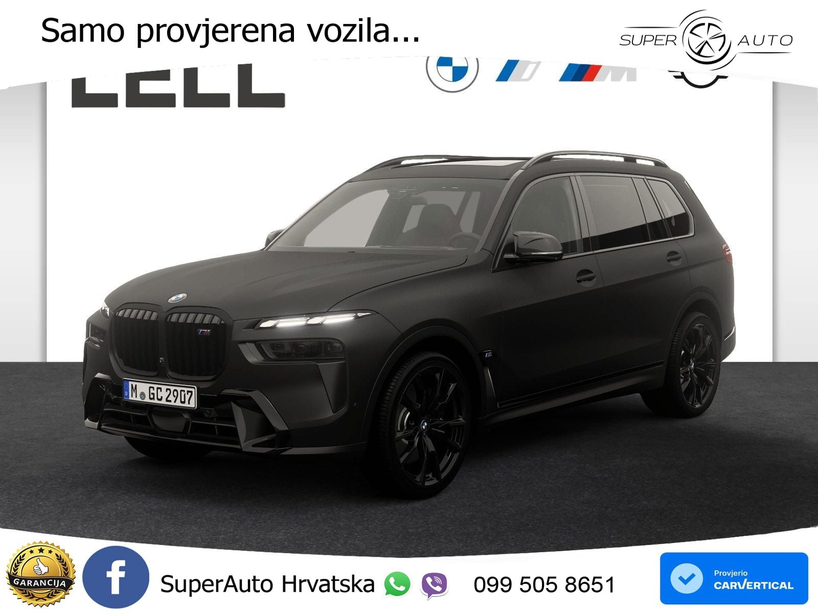 BMW X7 M60i (530 KS) xDrive Steptronic ZRAČNI+ACC+GR SJED+KAM+PANO