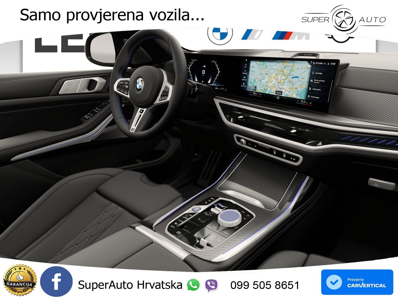 BMW X7 M60i (530 KS) xDrive Steptronic ZRAČNI+ACC+GR SJED+KAM+PANO