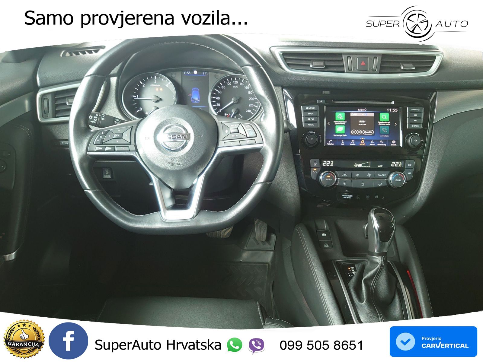 Nissan Qashqai 1.7 dCi (150 KS) 4x4 Xtronic Tekna LED+GR SJED+ACC