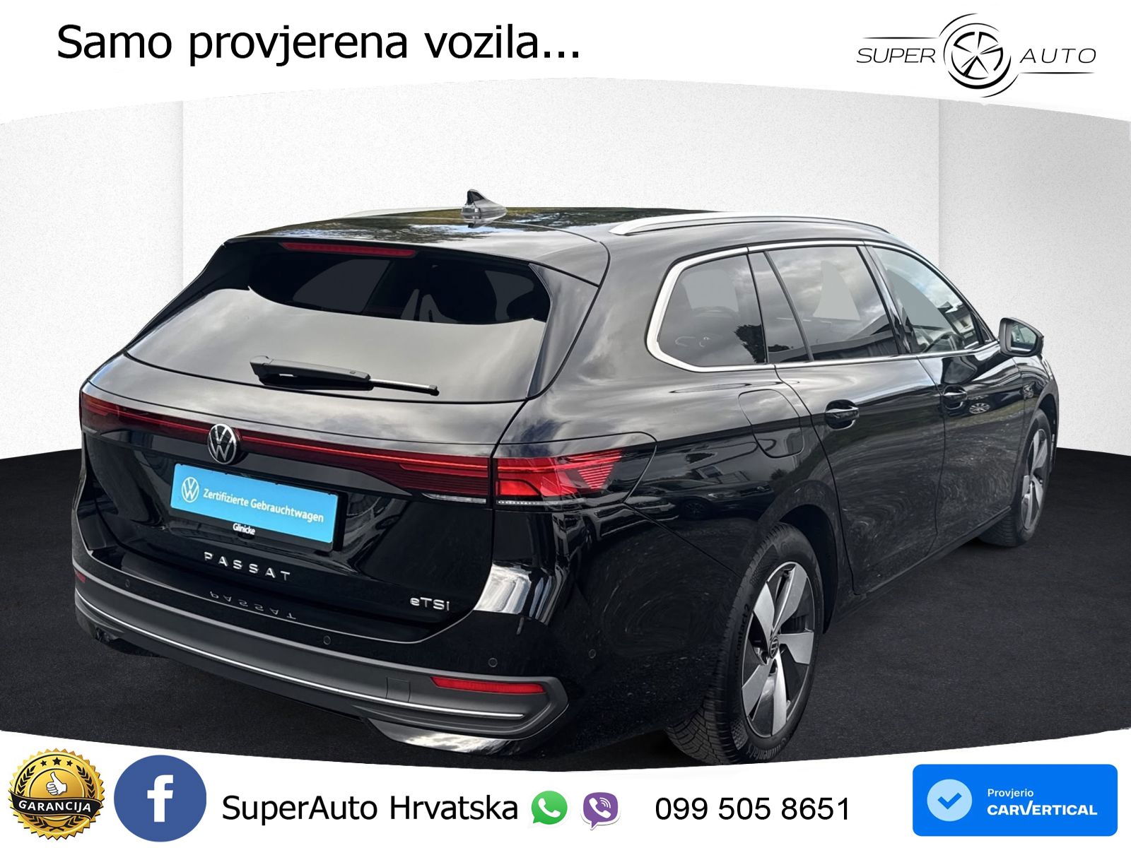 Volkswagen Passat Variant 1.5 eTSI (150 KS) DSG Business LED+GR SJED+ACC