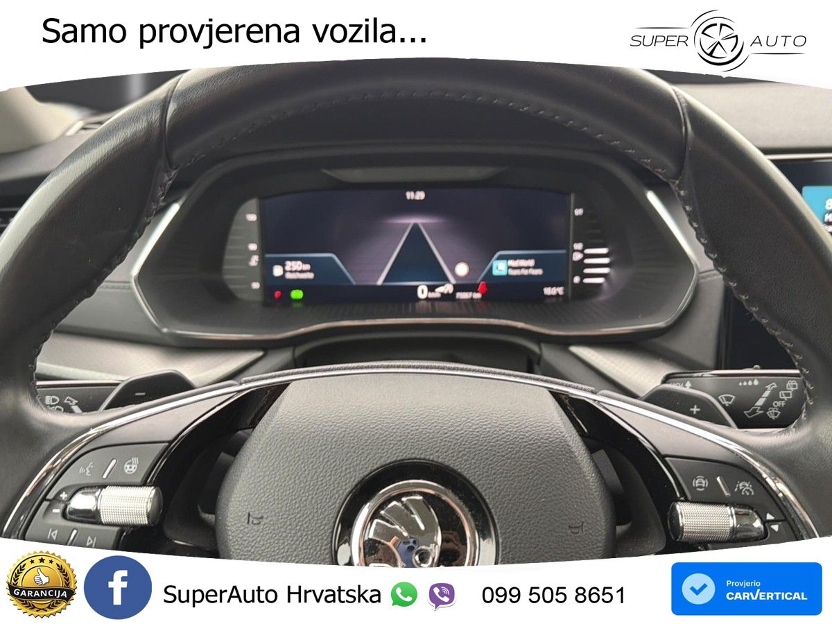 Škoda Octavia Combi 2.0 TDI (150 KS) DSG LED+GR SJED+ACC