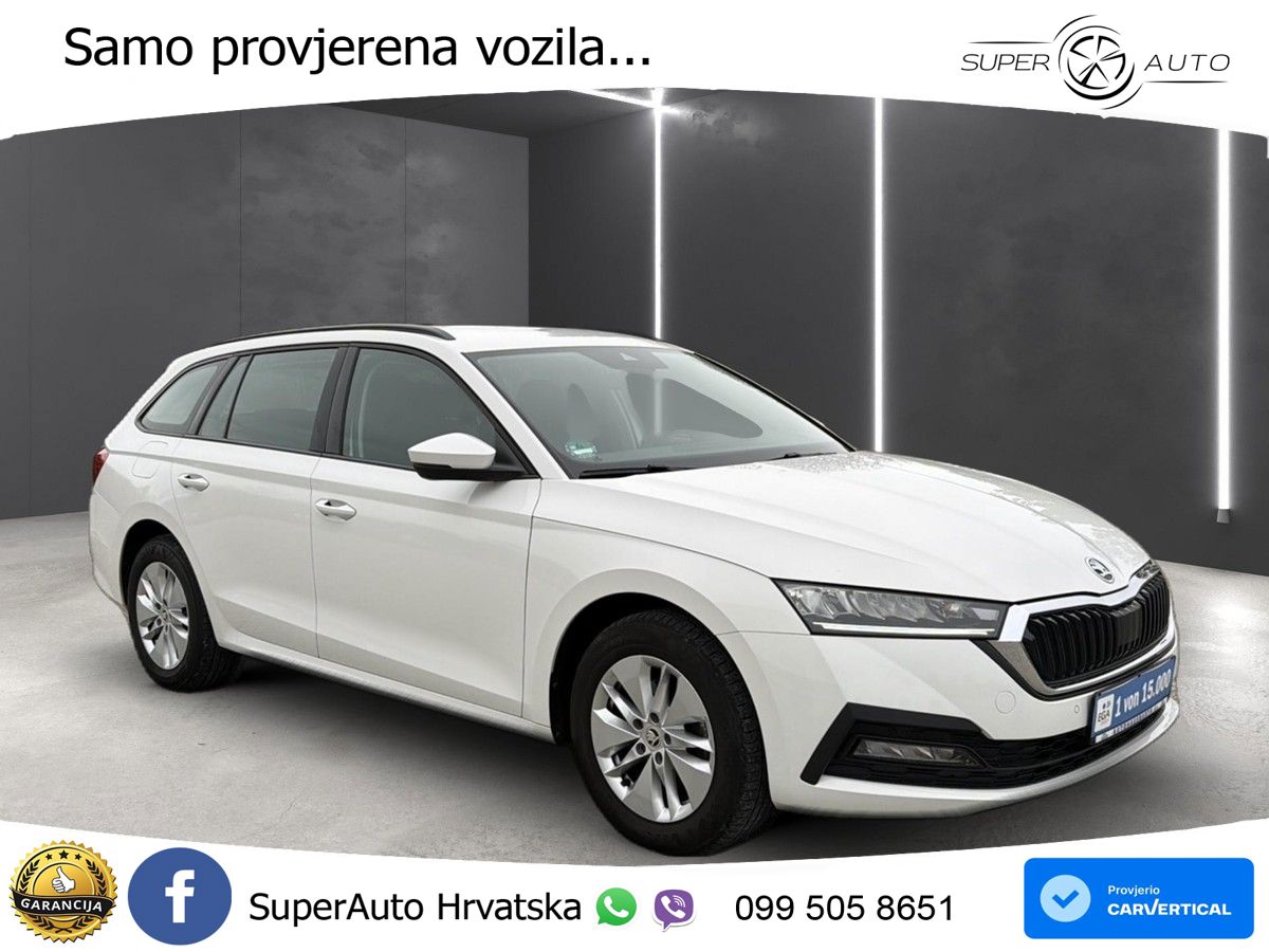 Škoda Octavia Combi 2.0 TDI (150 KS) DSG LED+GR SJED+ACC