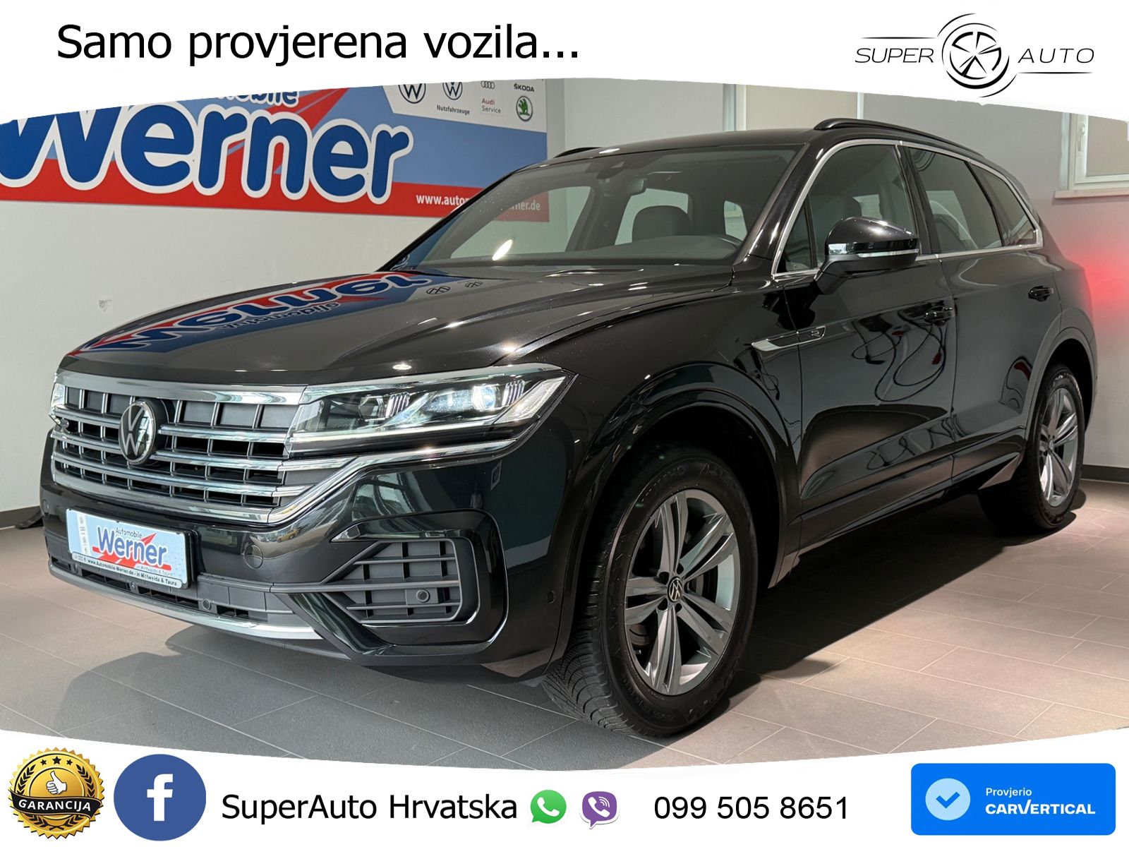 Volkswagen Touareg 3.0 V6 TDI (231 KS) 4MOTION Tiptronic R-Line LED+GR SJED+ACC