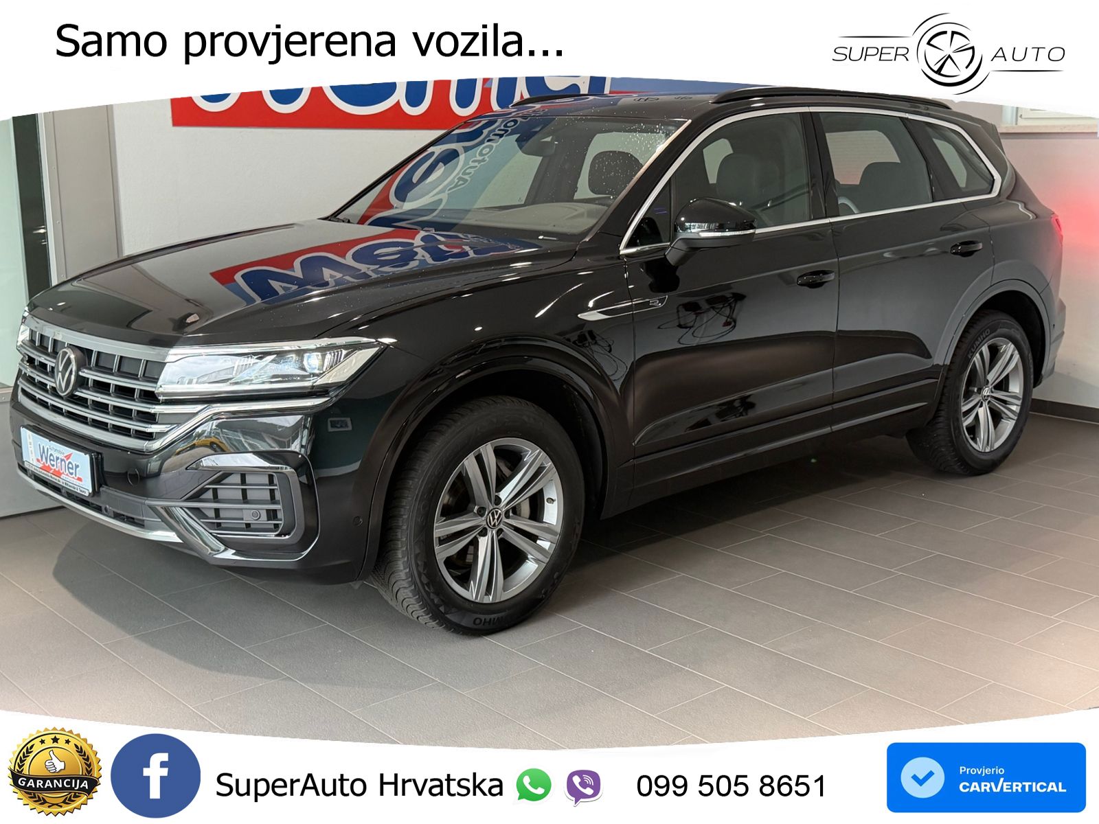 Volkswagen Touareg 3.0 V6 TDI (231 KS) 4MOTION Tiptronic R-Line LED+GR SJED+ACC