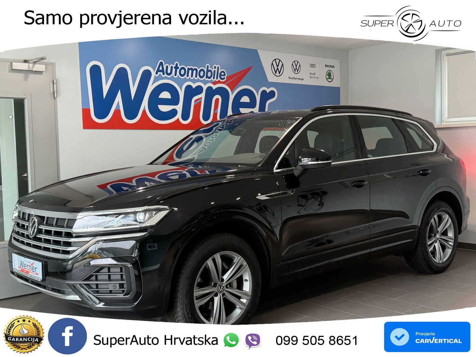 Volkswagen Touareg 3.0 V6 TDI (231 KS) 4MOTION Tiptronic R-Line LED+GR SJED+ACC