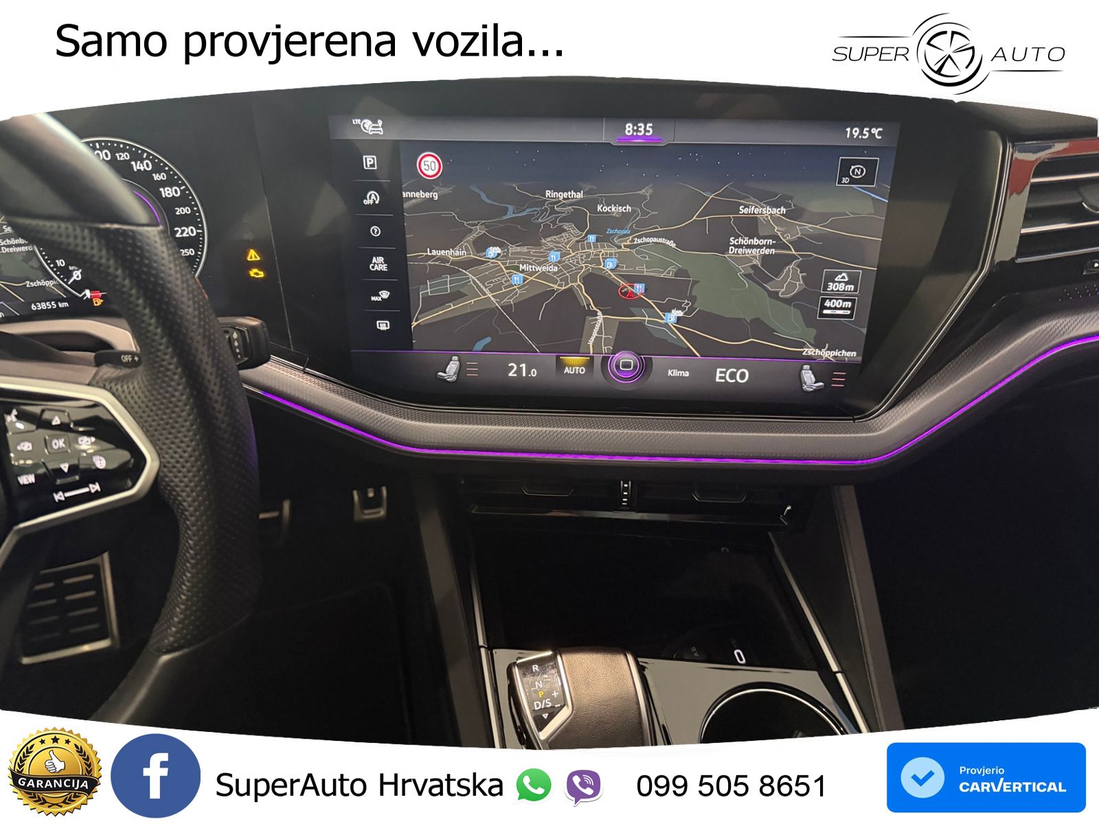 Volkswagen Touareg 3.0 V6 TDI (231 KS) 4MOTION Tiptronic R-Line LED+GR SJED+ACC