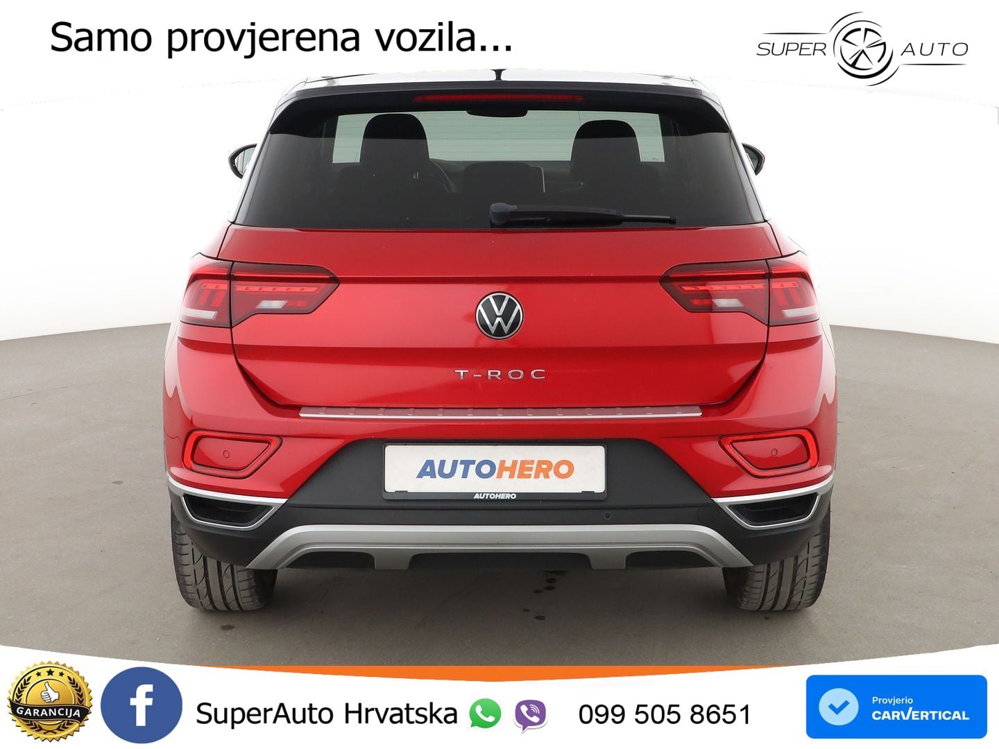 Volkswagen T-Roc 1.5 TSI (150 KS) DSG LED+GR SJED+ACC