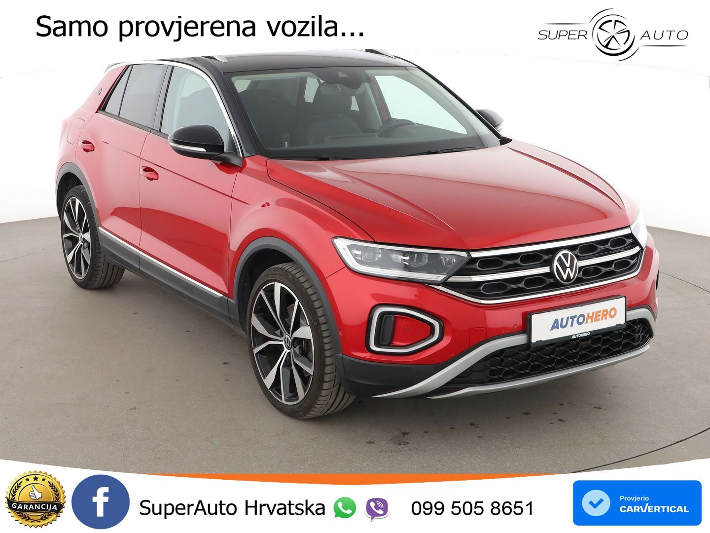 Volkswagen T-Roc 1.5 TSI (150 KS) DSG LED+GR SJED+ACC