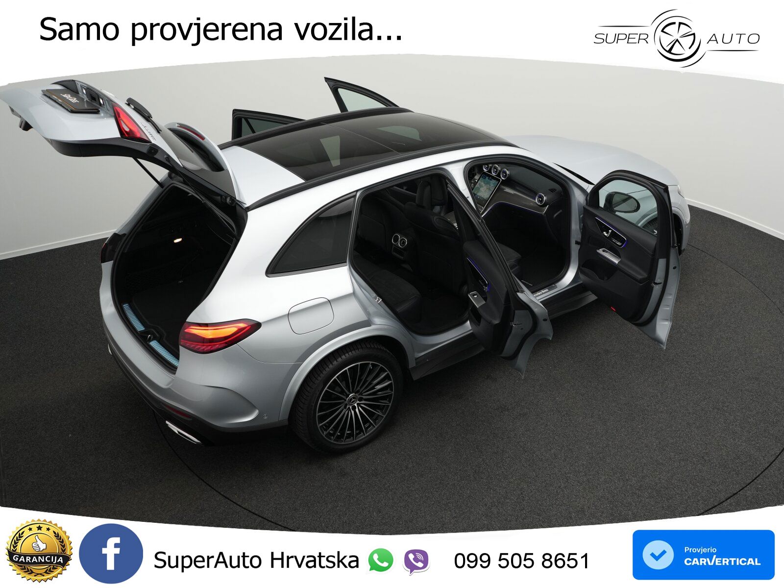 Mercedes GLC 220d (197 KS) 4MATIC 9G-TRONIC AMG ACC+GR SJED+360+PANO