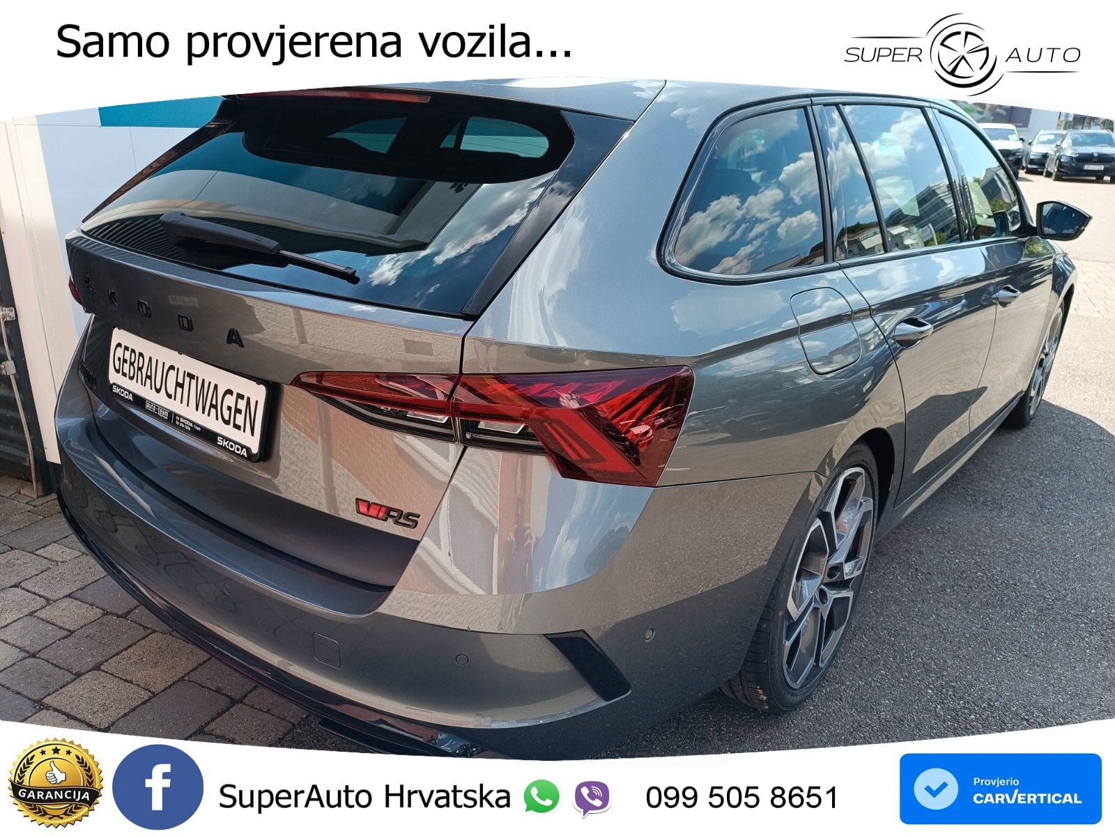 Škoda Octavia Combi RS 2.0 TDI (200 KS) 4x4 DSG LED+GR SJED+ACC