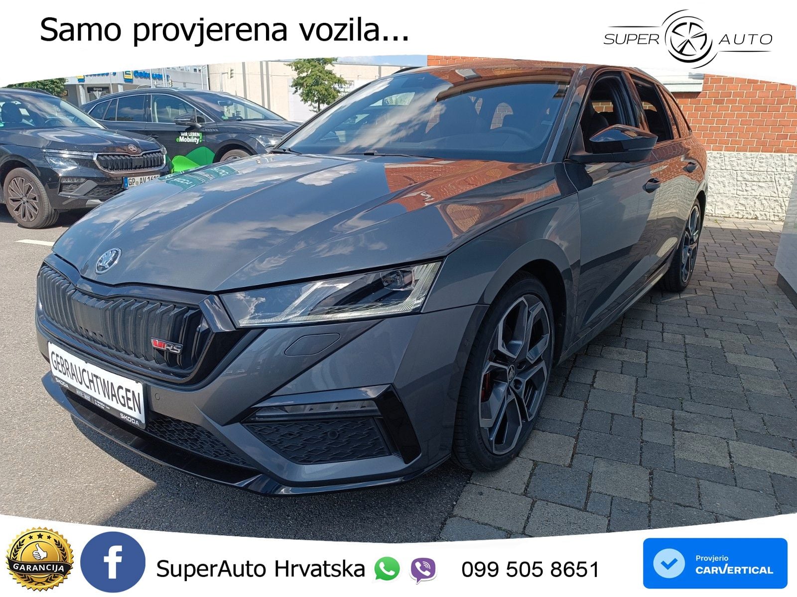 Škoda Octavia Combi RS 2.0 TDI (200 KS) 4x4 DSG LED+GR SJED+ACC