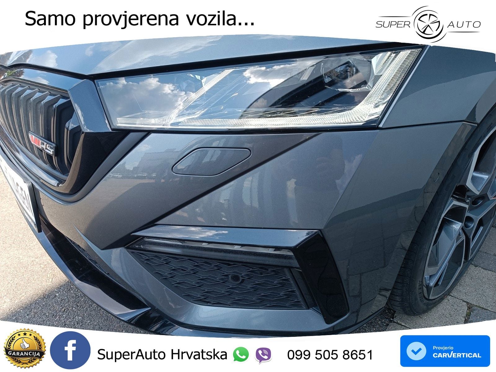 Škoda Octavia Combi RS 2.0 TDI (200 KS) 4x4 DSG LED+GR SJED+ACC