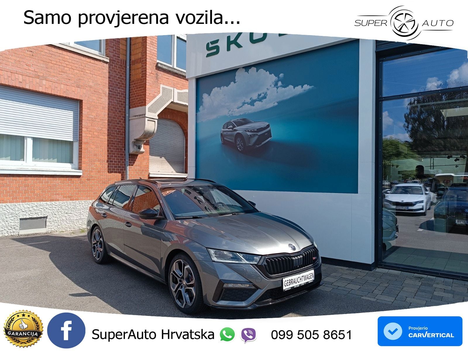 Škoda Octavia Combi RS 2.0 TDI (200 KS) 4x4 DSG LED+GR SJED+ACC