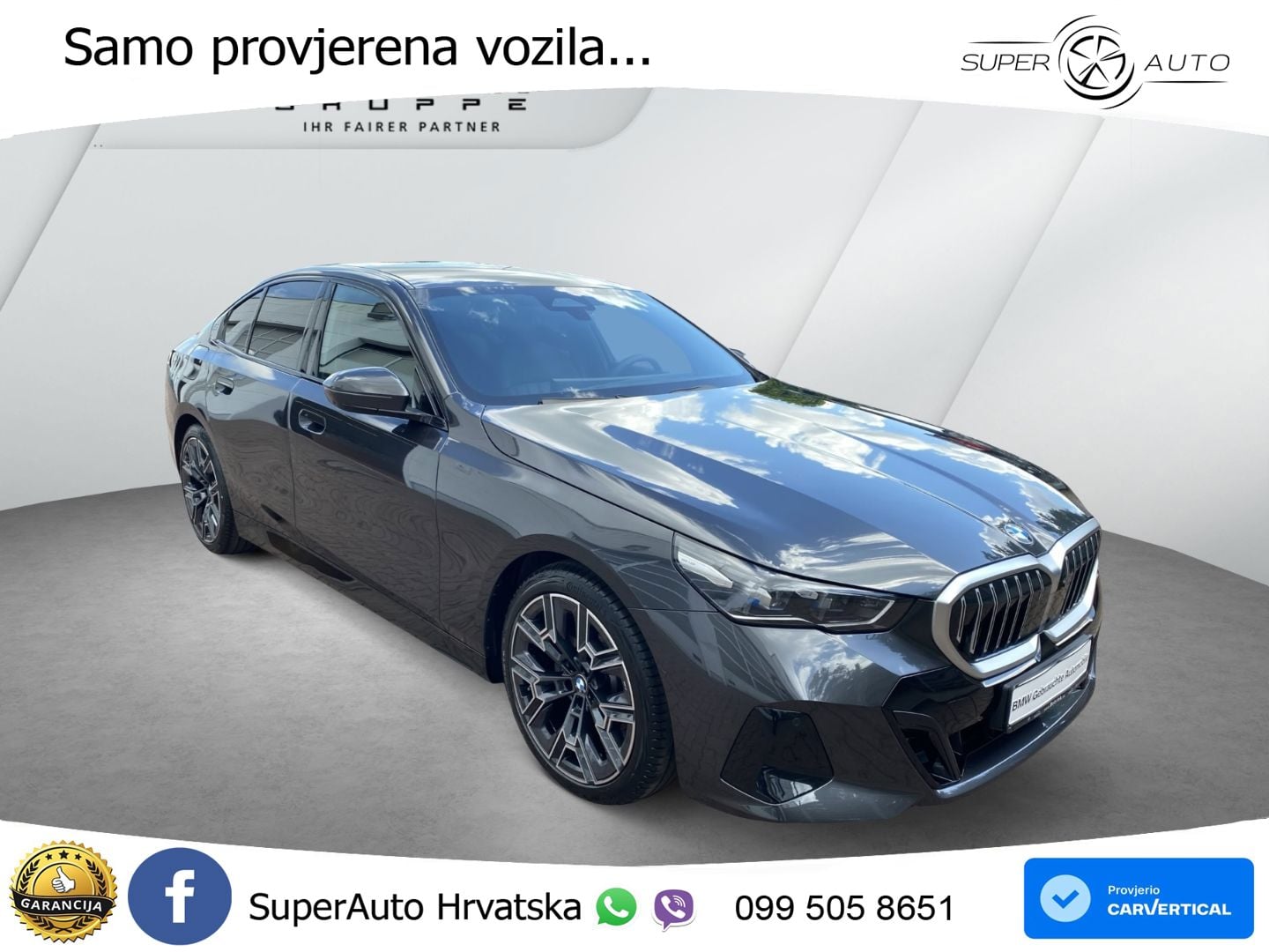 BMW 520d (197 KS) Steptronic M Sport LED+GR SJED+ACC