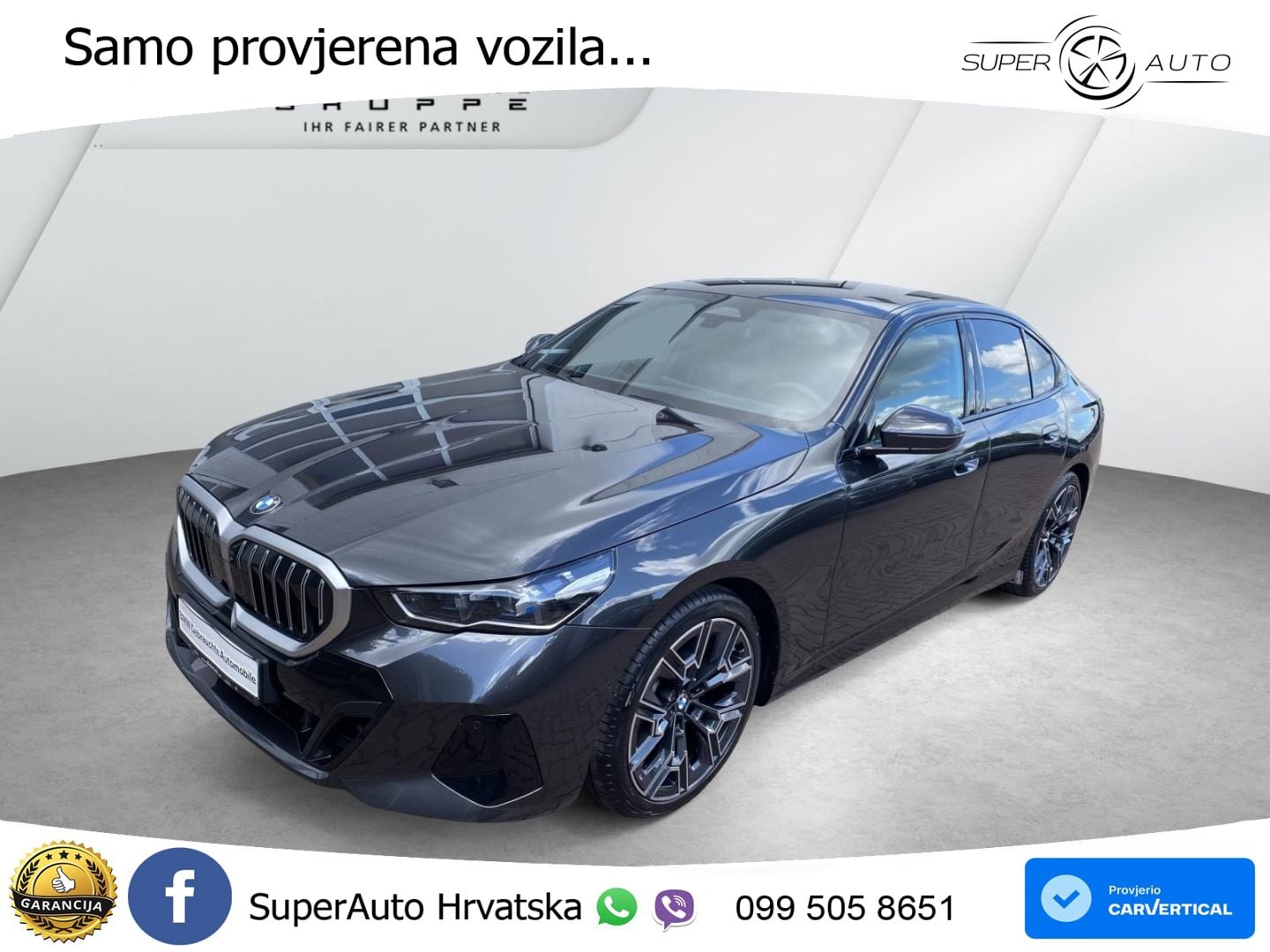 BMW 520d (197 KS) Steptronic M Sport LED+GR SJED+ACC