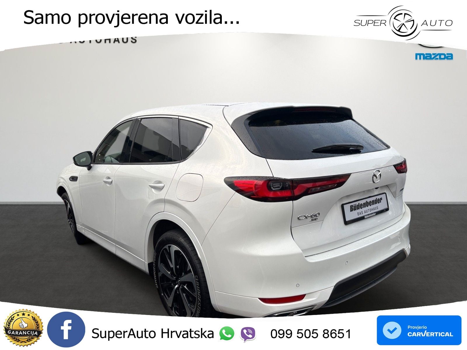 Mazda CX-60 2.5 e-Skyactiv (328 KS) AWD Automatic LED+GR SJED+ACC