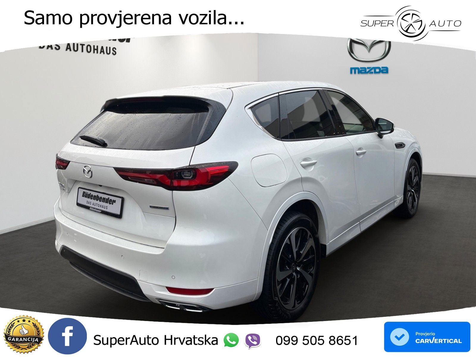 Mazda CX-60 2.5 e-Skyactiv (328 KS) AWD Automatic LED+GR SJED+ACC