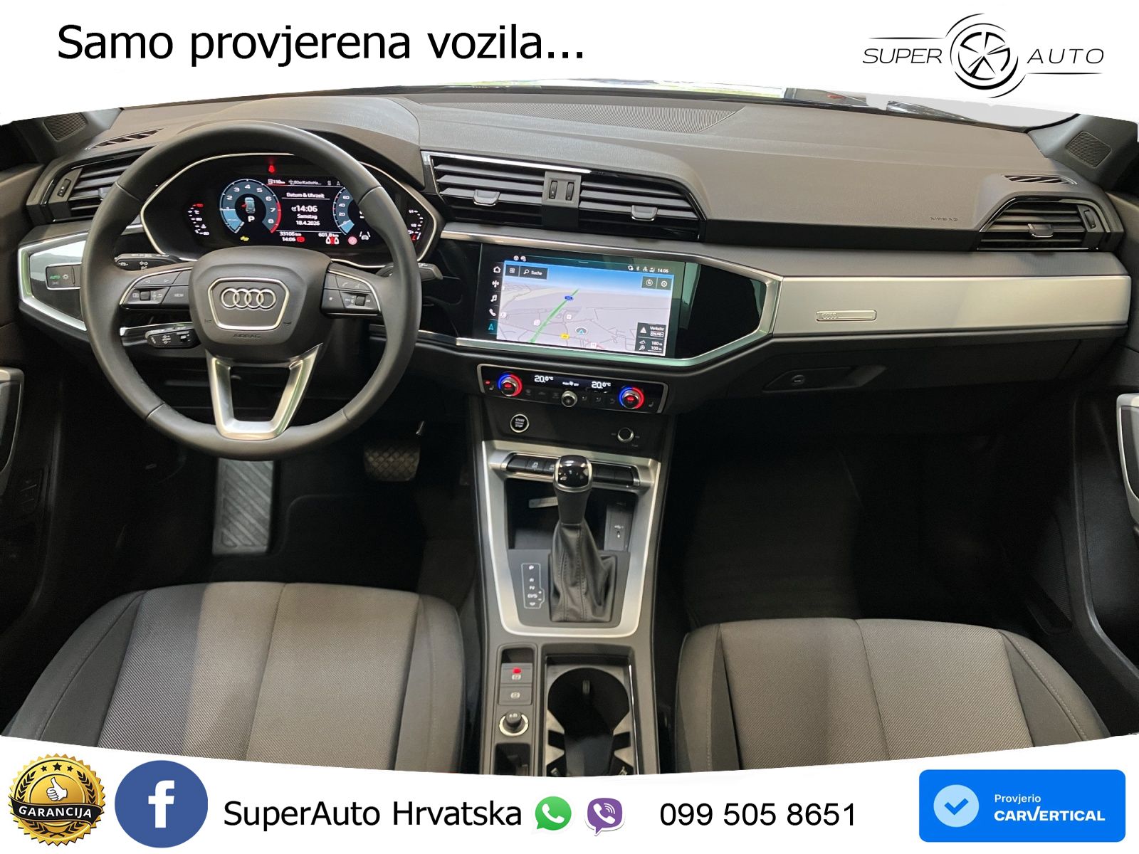 Audi Q3 35 TFSI (150 KS) S tronic S line LED+GR SJED+ACC