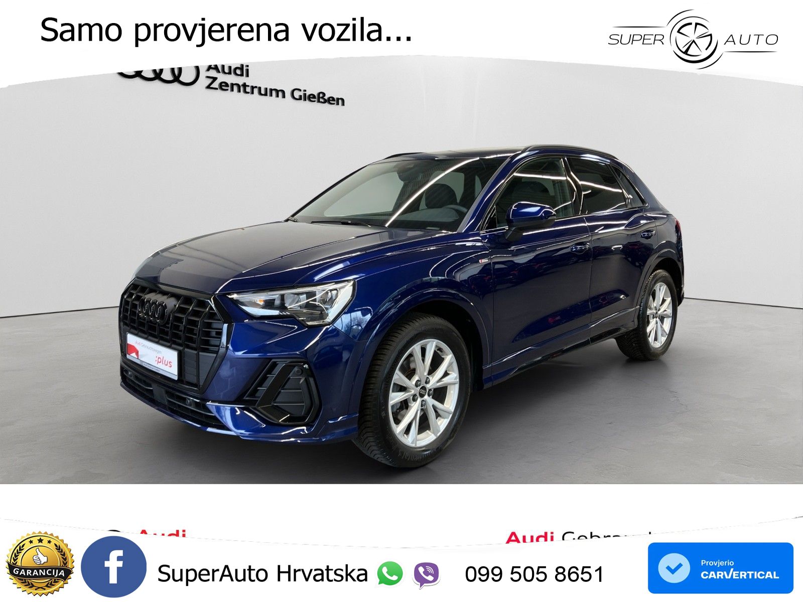 Audi Q3 35 TFSI (150 KS) S tronic S line LED+GR SJED+ACC