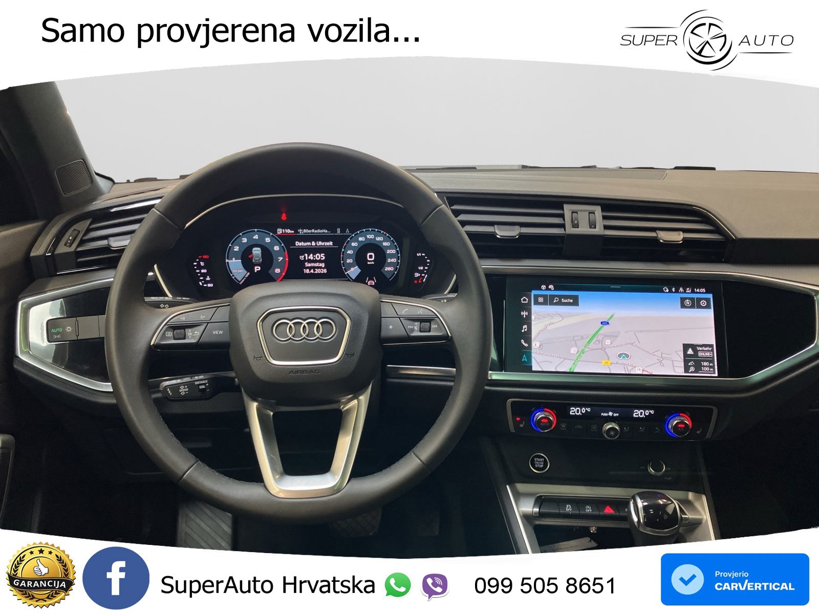 Audi Q3 35 TFSI (150 KS) S tronic S line LED+GR SJED+ACC
