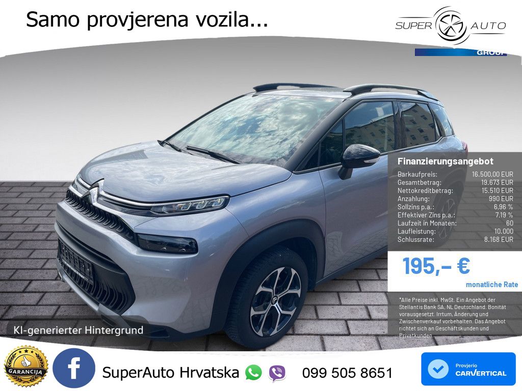 Citroen C3 Aircross 1.2 PureTech (131 KS) Automatic PLUS