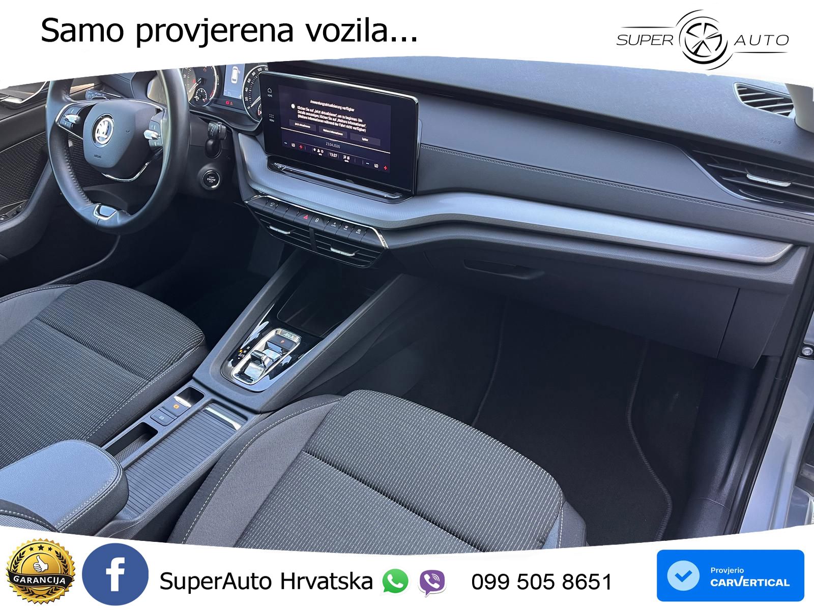 Škoda Octavia Combi 2.0 TDI (150 KS) 4x4 DSG LED+ACC
