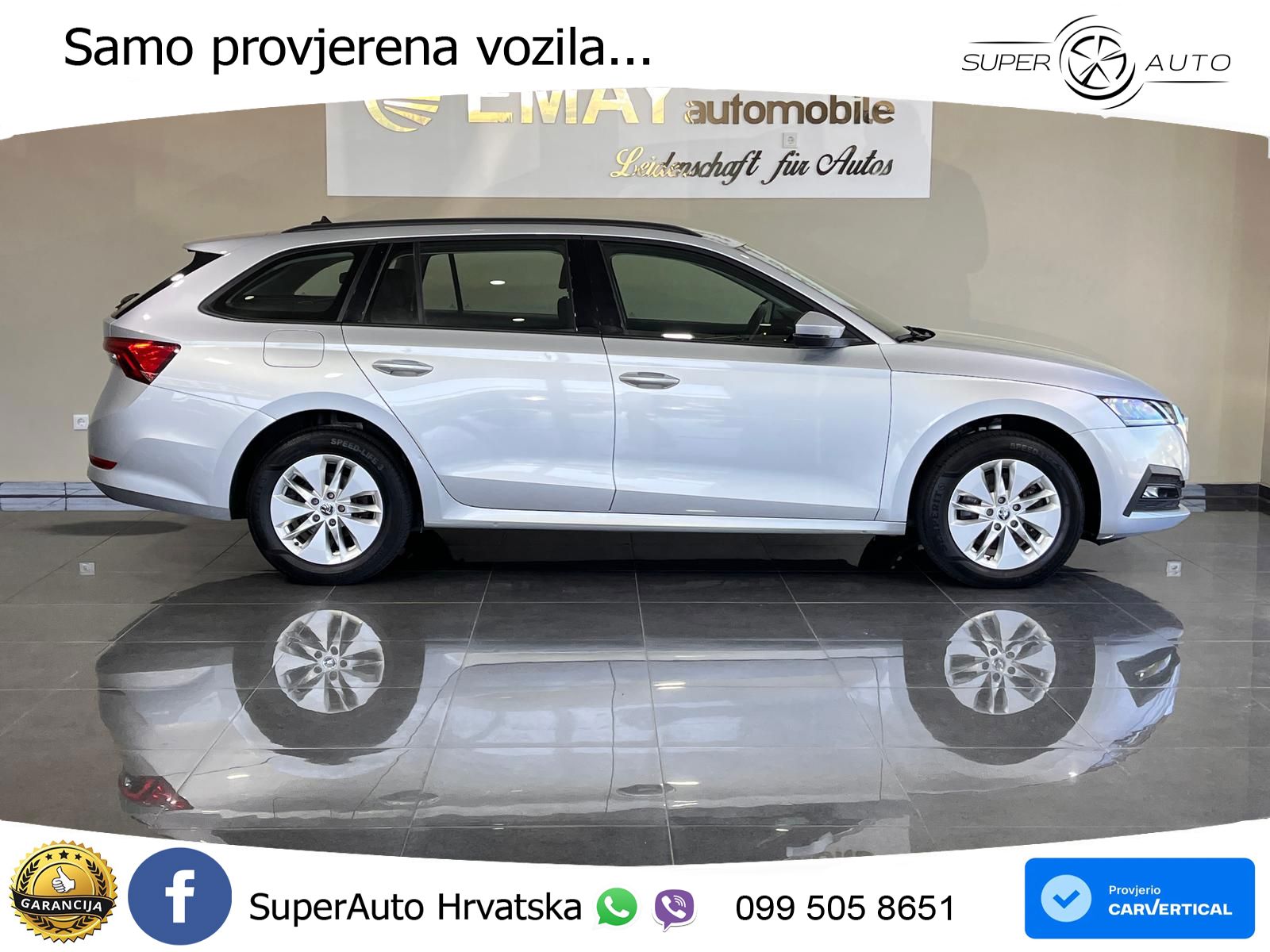 Škoda Octavia Combi 2.0 TDI (150 KS) 4x4 DSG LED+ACC