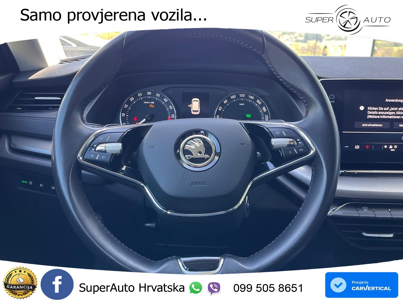 Škoda Octavia Combi 2.0 TDI (150 KS) 4x4 DSG LED+ACC