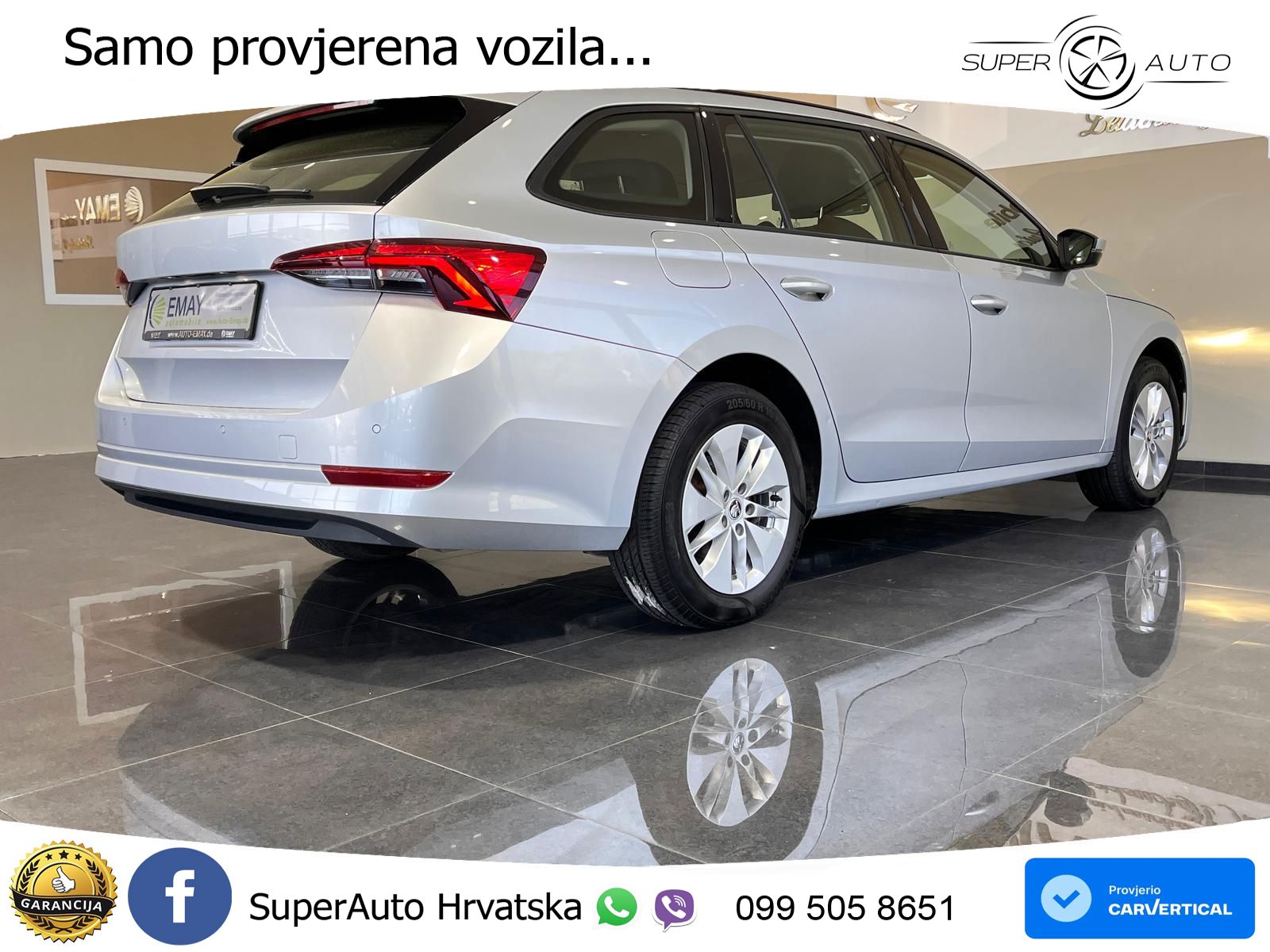 Škoda Octavia Combi 2.0 TDI (150 KS) 4x4 DSG LED+ACC
