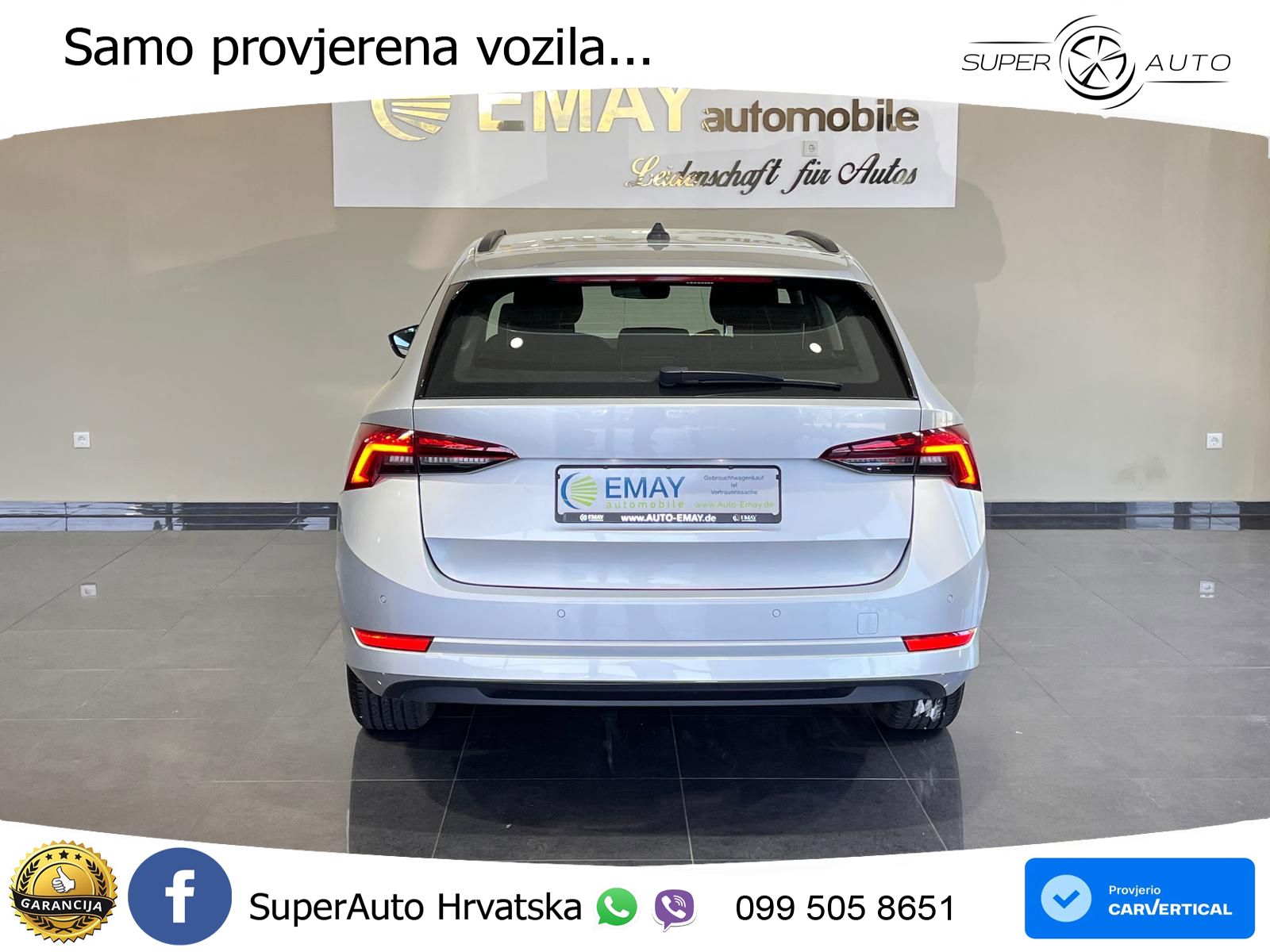 Škoda Octavia Combi 2.0 TDI (150 KS) 4x4 DSG LED+ACC