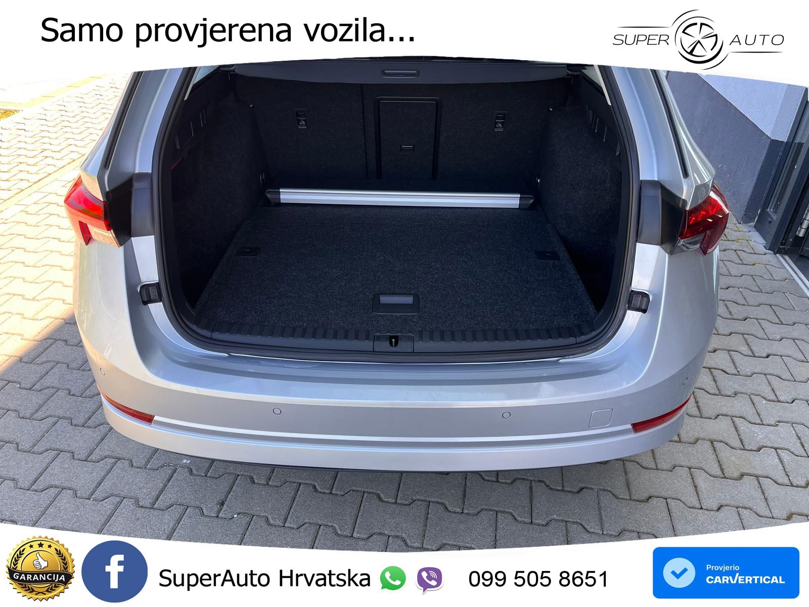 Škoda Octavia Combi 2.0 TDI (150 KS) 4x4 DSG LED+ACC