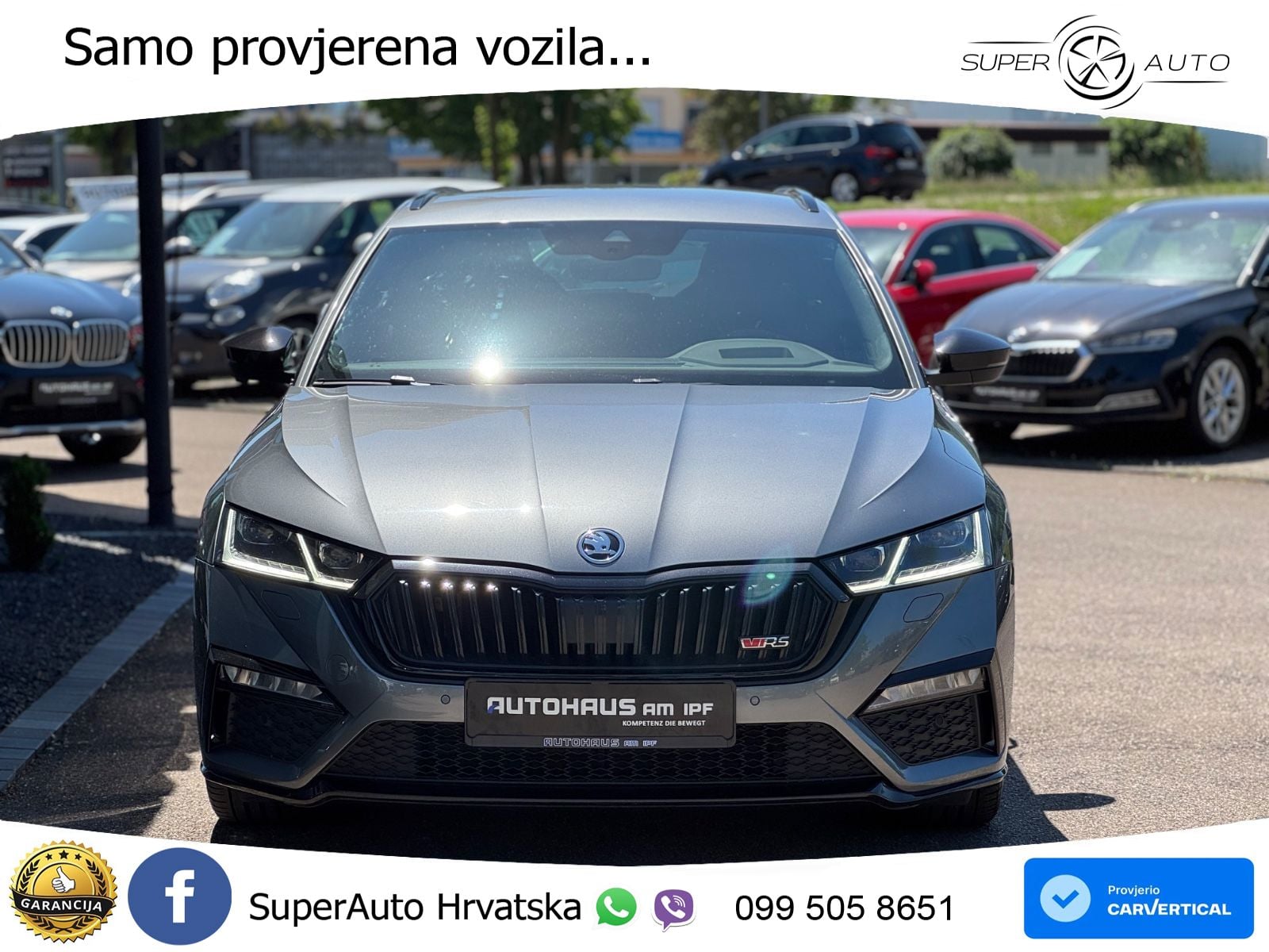 Škoda Octavia Combi RS 2.0 TDI (200 KS) DSG LED+GR SJED+ACC