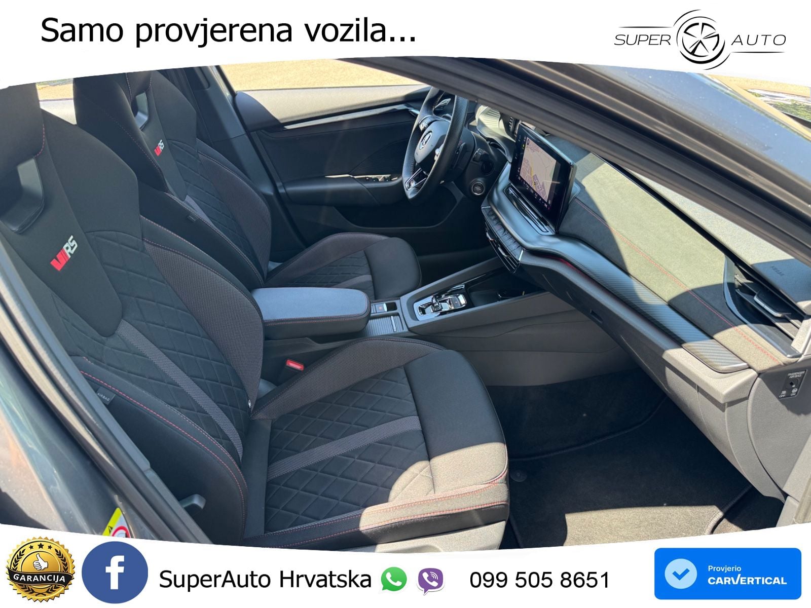 Škoda Octavia Combi RS 2.0 TDI (200 KS) DSG LED+GR SJED+ACC
