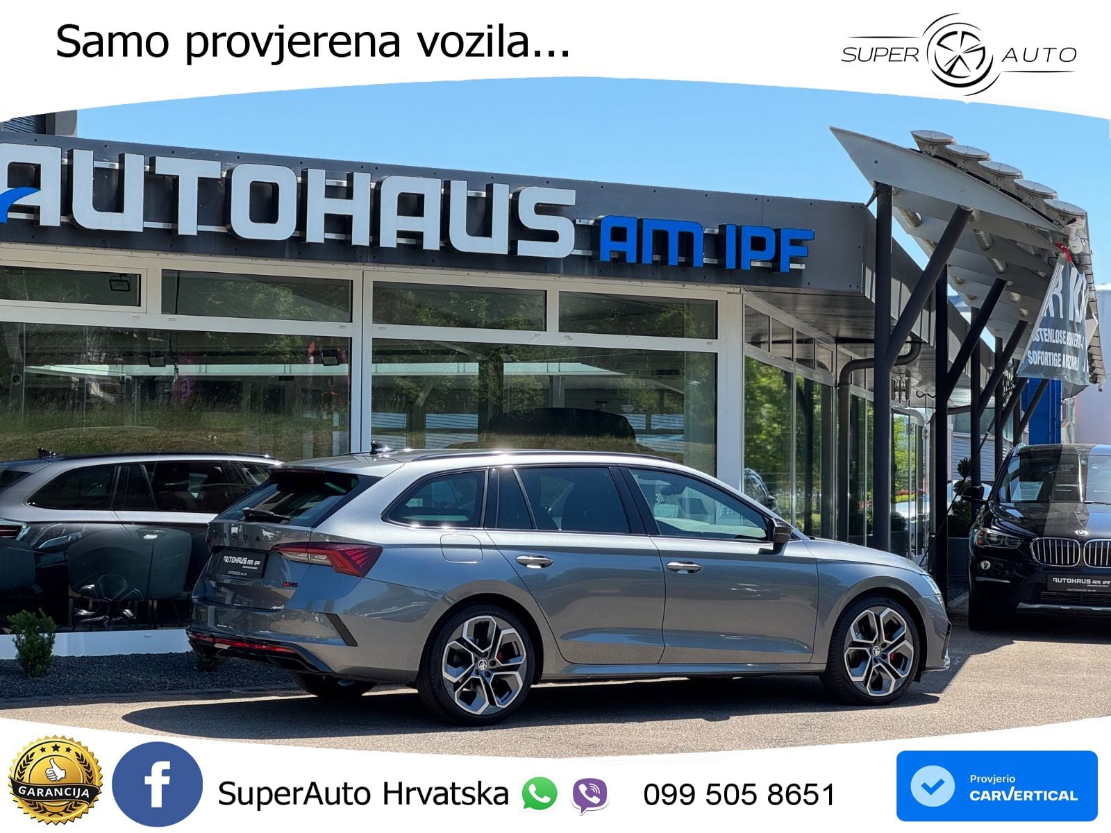 Škoda Octavia Combi RS 2.0 TDI (200 KS) DSG LED+GR SJED+ACC