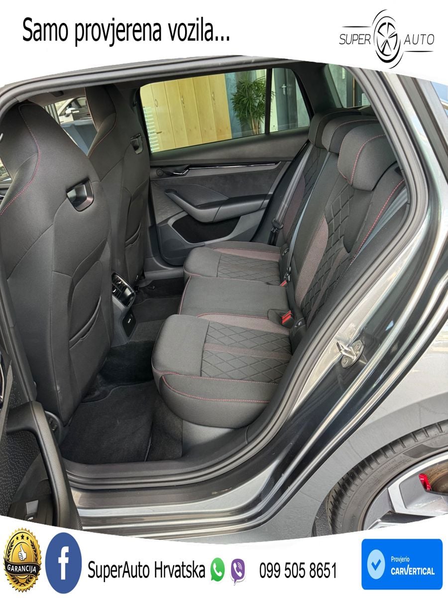 Škoda Octavia Combi RS 2.0 TDI (200 KS) DSG LED+GR SJED+ACC