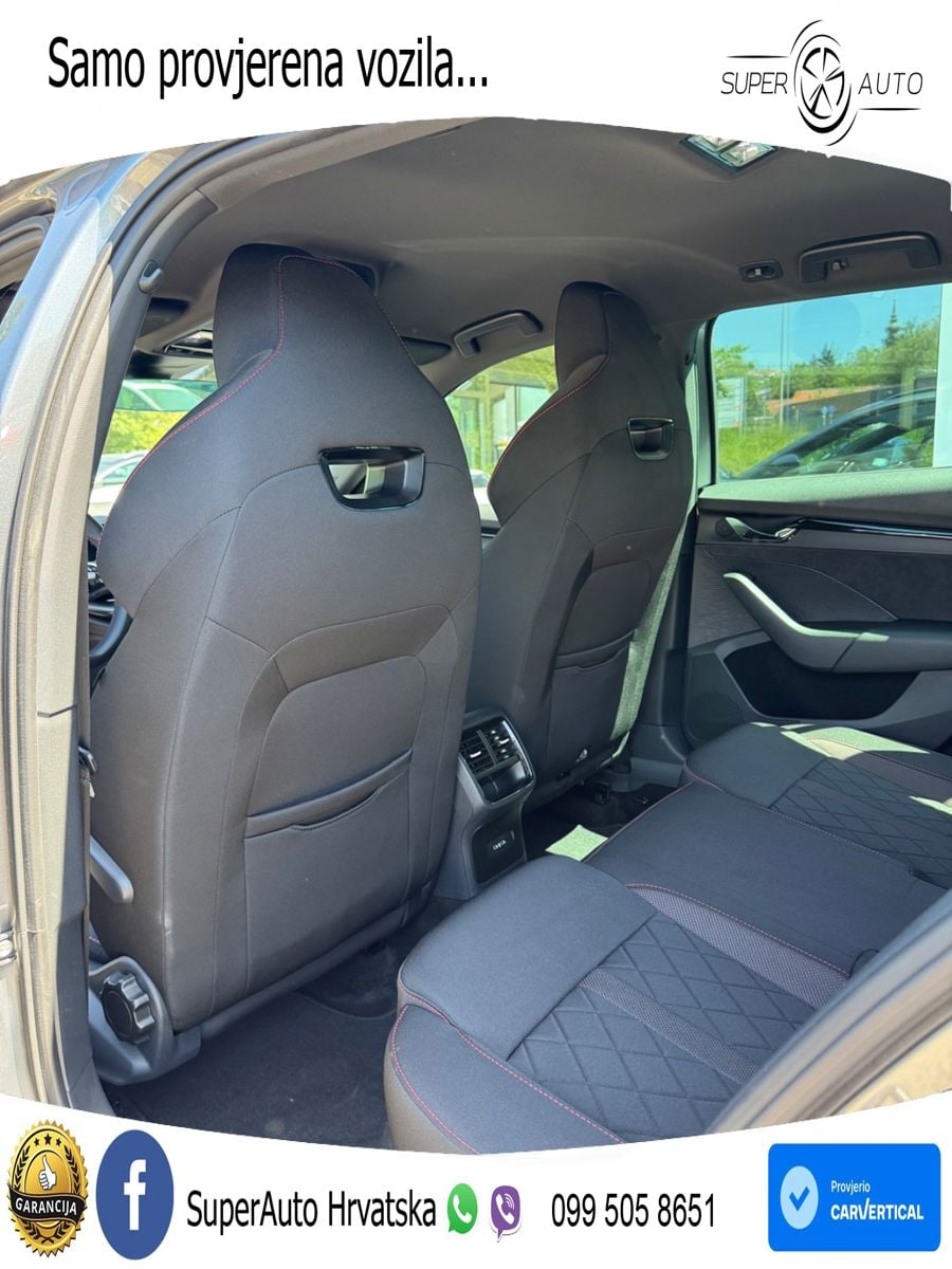 Škoda Octavia Combi RS 2.0 TDI (200 KS) DSG LED+GR SJED+ACC