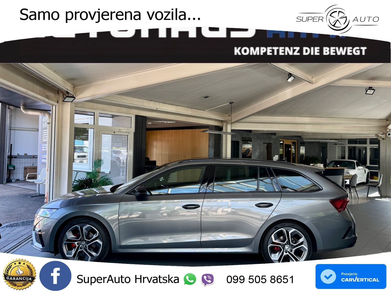 Škoda Octavia Combi RS 2.0 TDI (200 KS) DSG LED+GR SJED+ACC