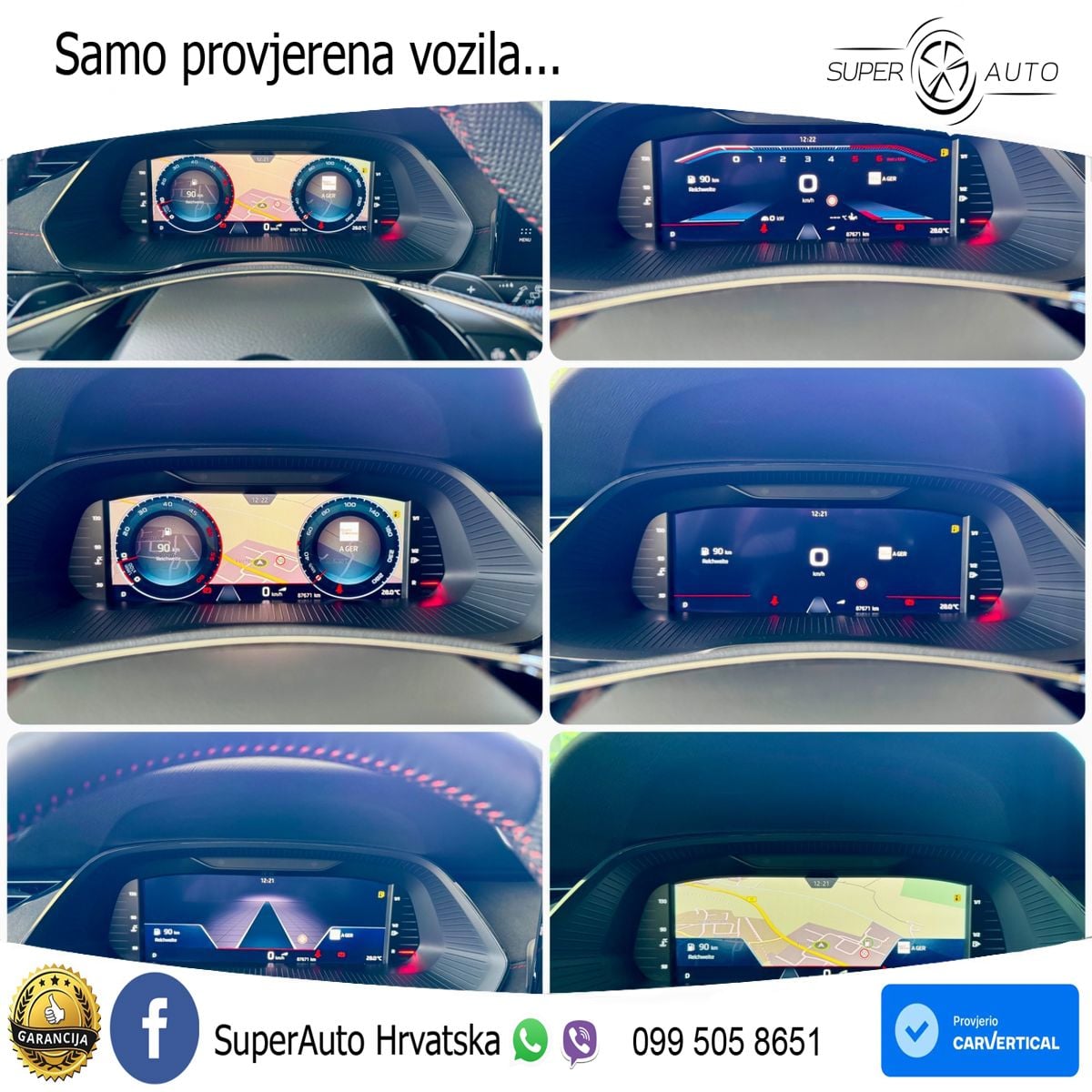Škoda Octavia Combi RS 2.0 TDI (200 KS) DSG LED+GR SJED+ACC