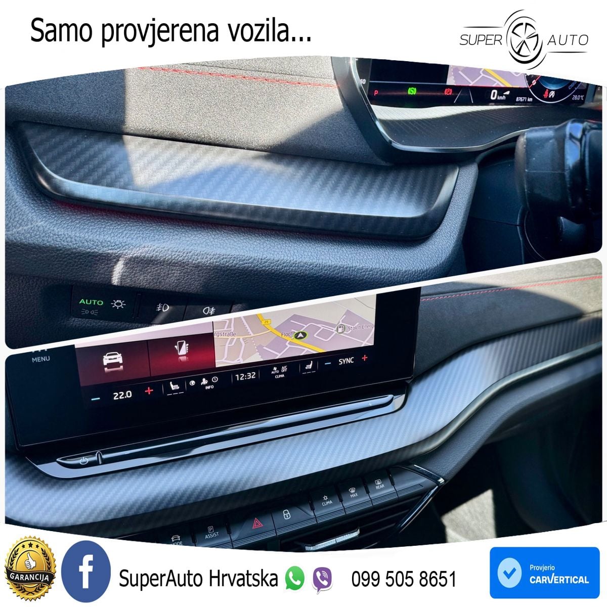 Škoda Octavia Combi RS 2.0 TDI (200 KS) DSG LED+GR SJED+ACC