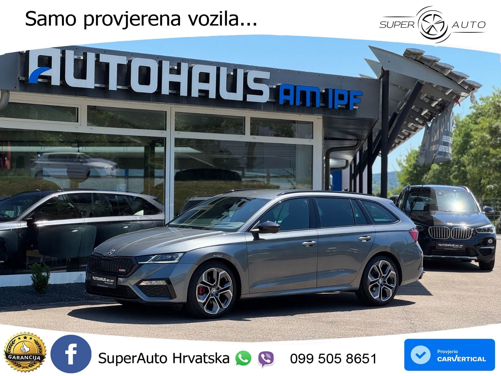 Škoda Octavia Combi RS 2.0 TDI (200 KS) DSG LED+GR SJED+ACC