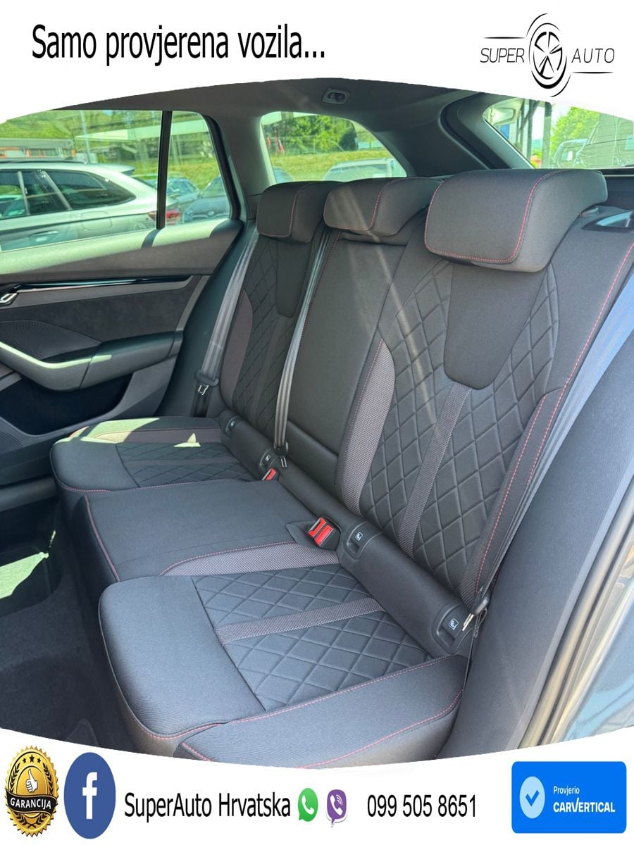 Škoda Octavia Combi RS 2.0 TDI (200 KS) DSG LED+GR SJED+ACC