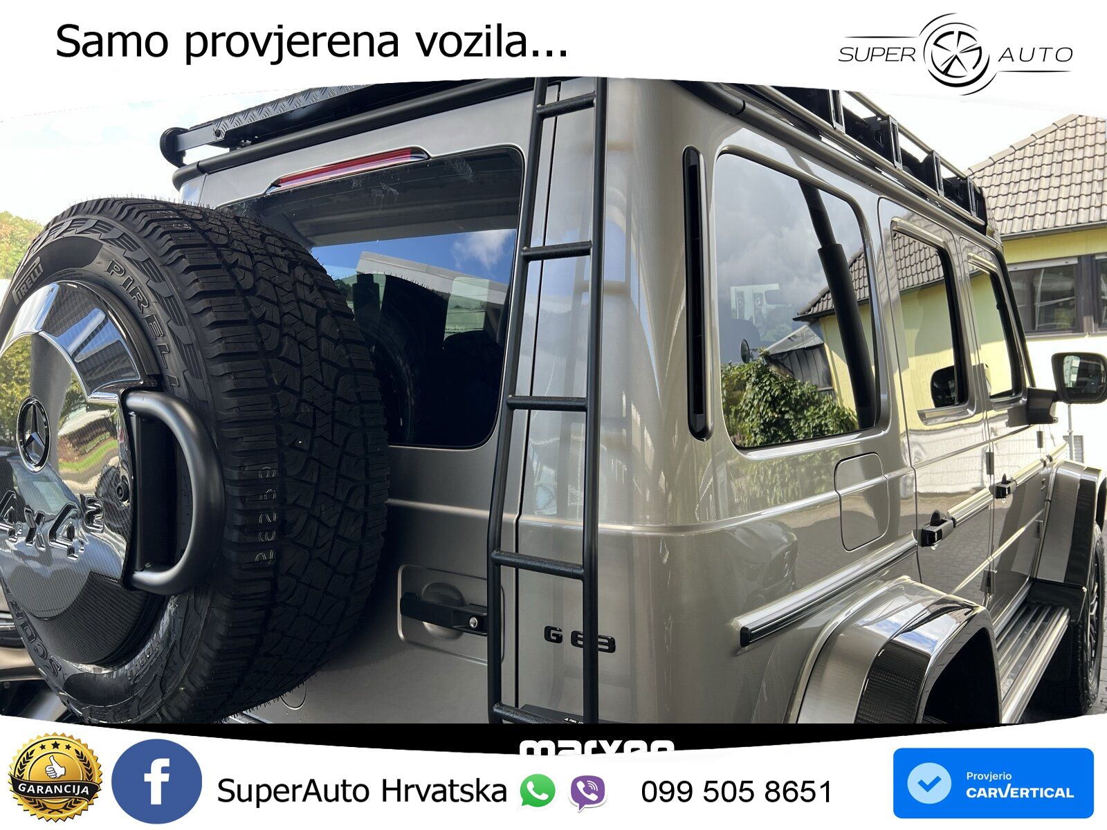 Mercedes AMG G 63 Long V8 (585 KS) 4MATIC 9G-TRONIC AMG SPEEDSHIFT PLUS Superior
