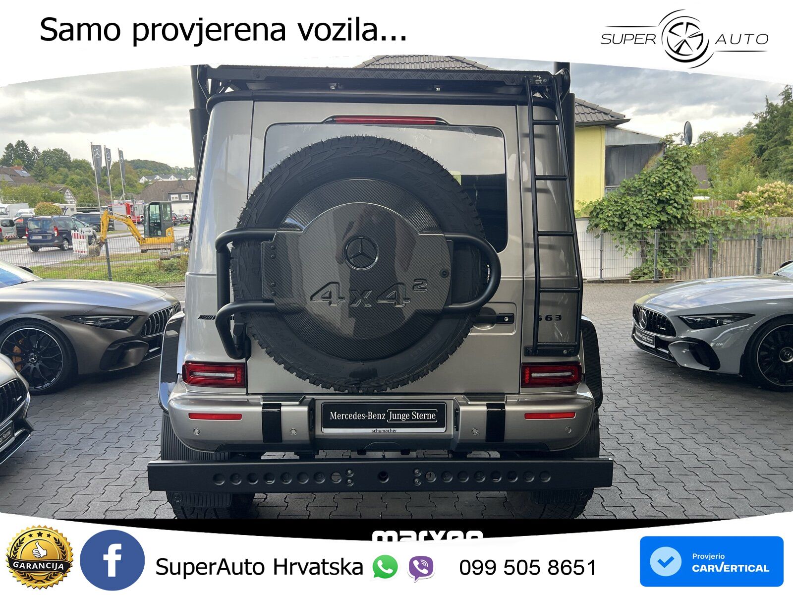 Mercedes AMG G 63 Long V8 (585 KS) 4MATIC 9G-TRONIC AMG SPEEDSHIFT PLUS Superior