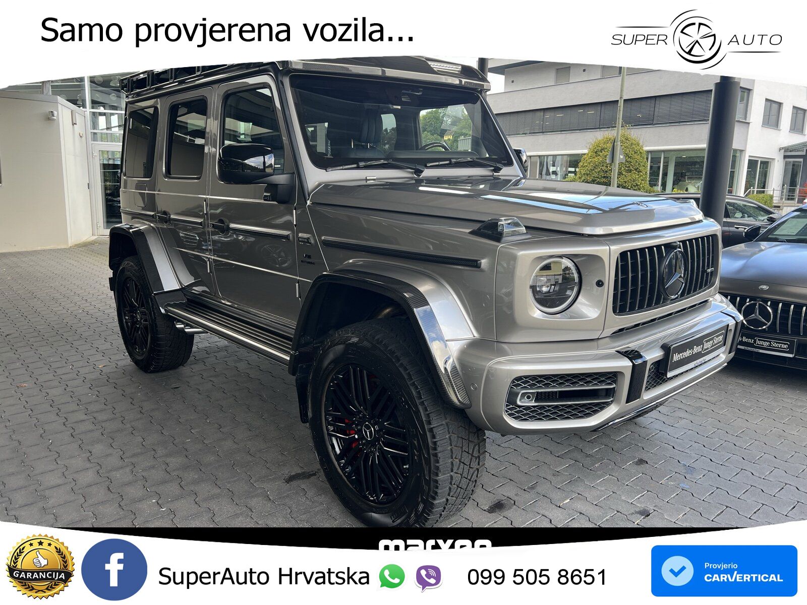 Mercedes AMG G 63 Long V8 (585 KS) 4MATIC 9G-TRONIC AMG SPEEDSHIFT PLUS Superior