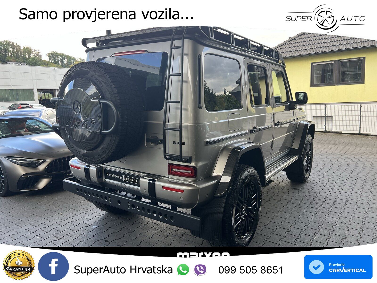 Mercedes AMG G 63 Long V8 (585 KS) 4MATIC 9G-TRONIC AMG SPEEDSHIFT PLUS Superior