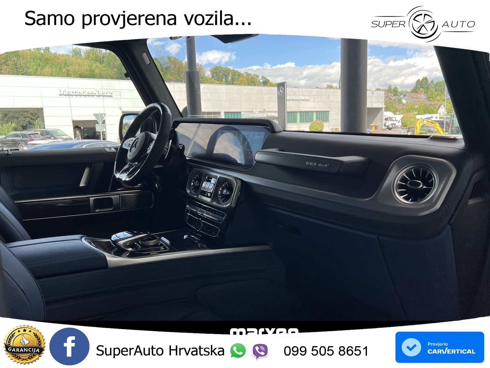 Mercedes AMG G 63 Long V8 (585 KS) 4MATIC 9G-TRONIC AMG SPEEDSHIFT PLUS Superior