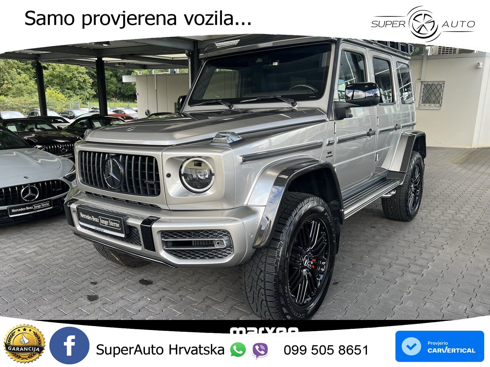 Mercedes AMG G 63 Long V8 (585 KS) 4MATIC 9G-TRONIC AMG SPEEDSHIFT PLUS Superior