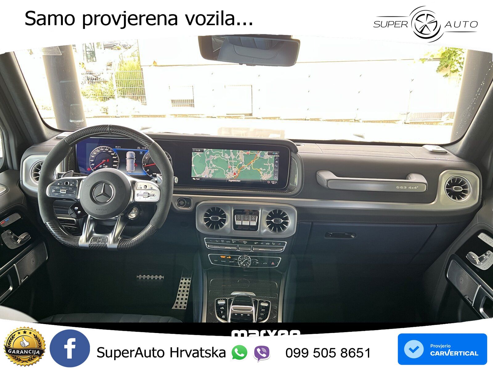 Mercedes AMG G 63 Long V8 (585 KS) 4MATIC 9G-TRONIC AMG SPEEDSHIFT PLUS Superior