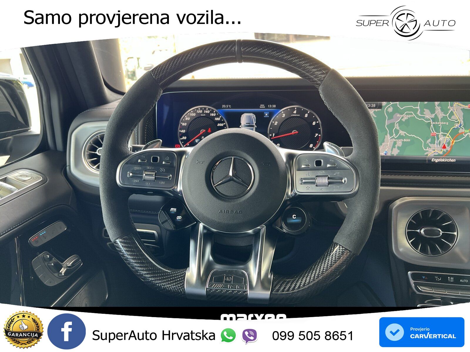 Mercedes AMG G 63 Long V8 (585 KS) 4MATIC 9G-TRONIC AMG SPEEDSHIFT PLUS Superior