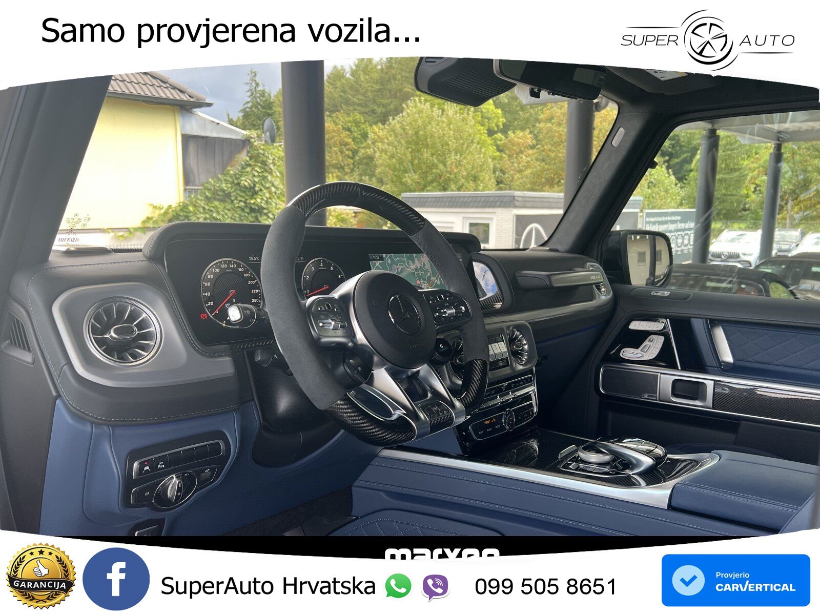 Mercedes AMG G 63 Long V8 (585 KS) 4MATIC 9G-TRONIC AMG SPEEDSHIFT PLUS Superior